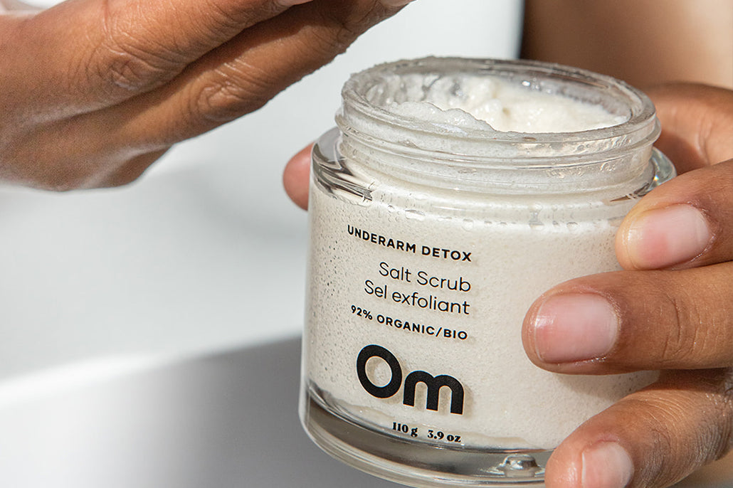 underarm detox scrub