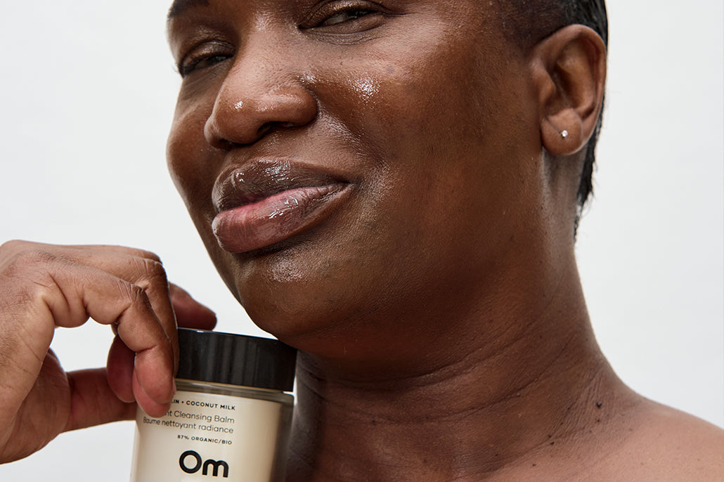 Woman holding Cleansing Balm